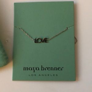 New Maya Brenner Silver LOVE Bracelet‎ or Anklet